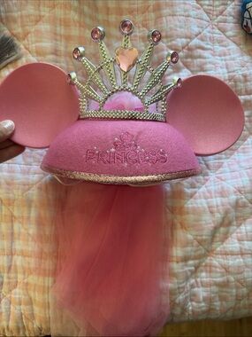 Disney girls youth princess ear hat NWOT